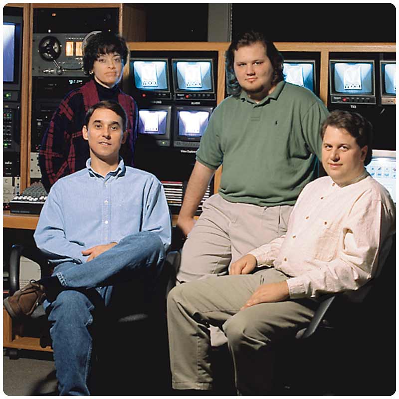 The Vidox team in the mid 90s.